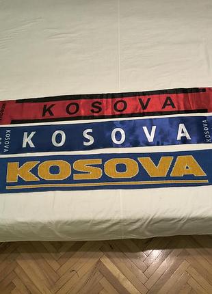 Kosova - шарф футбольный фанатский сб. косова - коллекционный, редкий,