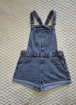 Джинсовый комбинезон cropp