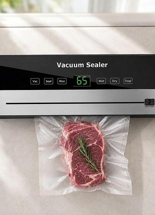 Вакууматор для пищевых продуктов со встроенным резаком vacuum sealer
