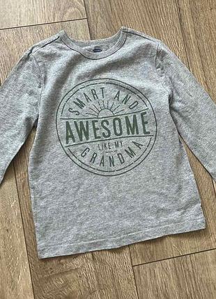 Лонгслів реглан на хлопчика old navy ріст 110