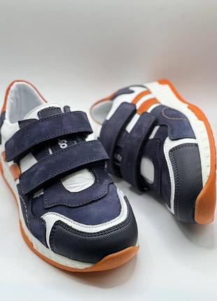 Кросівки ортопедичні для хлопчика theo leo 3028, розмір 21 (14 см.)