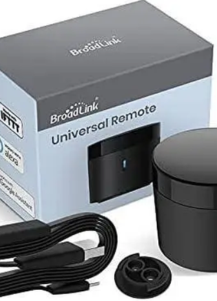 Універсальний смарт пульт broadlink rm4 mini дозволяє керувати всією технікою в домі через смартфон. замінює звичайні пульти від телевізора, кондиціон