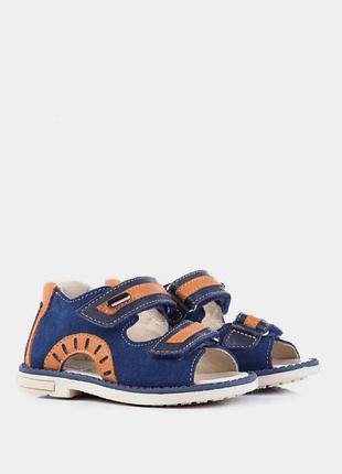 Боссоножки ортопедические для мальчика miracle kids 1417-15, размер 24 (15,5 см.)