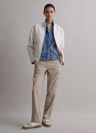 Стильные шерстяные брюки reiss