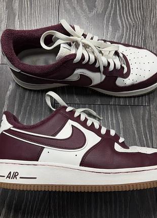 Nike air force оригінал чоловічі шкіряні кросівки кеди форси розмір 44 28 см