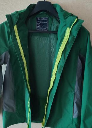 Mountain warehouse дождевик с каптором капюшоном на подкладке 6