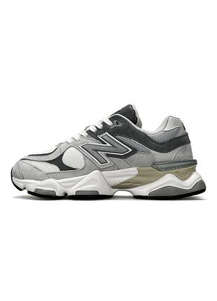Кросівки жіночі new balance 9060 grey white