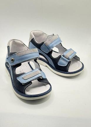 Боссоножки ортопедические для мальчика miracle kids 1317-071s, размер 26 (17 см.)