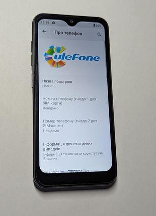 Смартфон ulefone note 8p 2