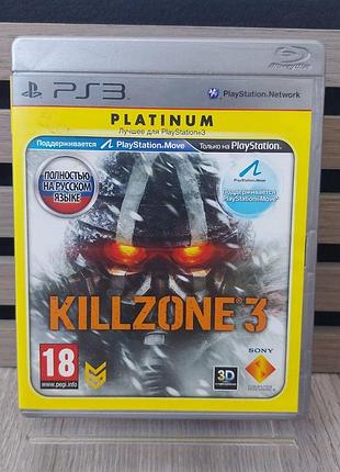 Дискова версія гри killzone 3 platinum (ps3, blu-ray disc)