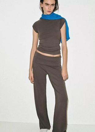 Костюм zara, костюм з інтерлоку з ефектом вицвітання zara