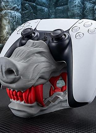 Тримач для геймпада dualsense ps5: дикий вовк / маска хижака