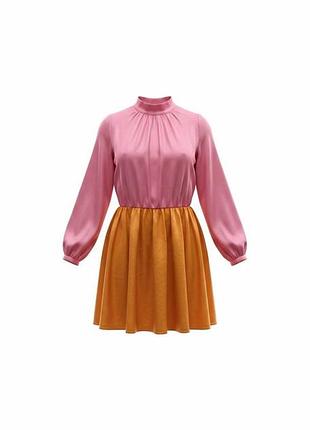 Missguided атласна міні сукня гарного кольору розмір s