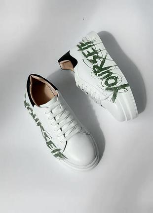 Кросівки evie для дівчинки jo "yourself" green, розмір 38 (25 см.)