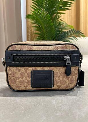 ❌ coach academy crossbody signature canvas beige