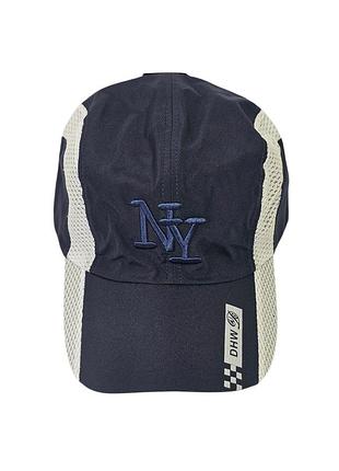 Кепка ny dhw running cap hat embroidered lightweight hook & loop adjustable