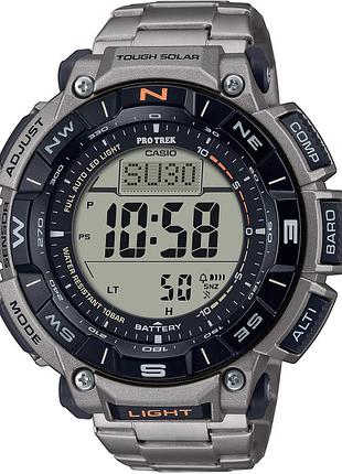 Годинник чоловічий casio pro trek prg-340t-7er водозахист 100 м з підсвіткою
