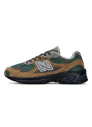 Кросівки чоловічі new balance 2010 coyote green black