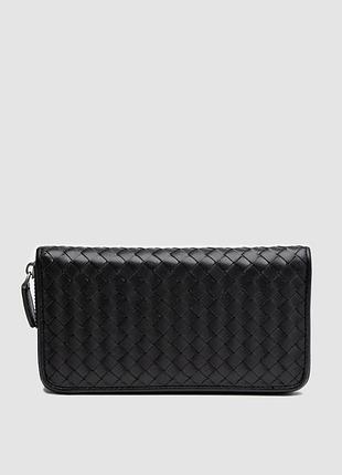 💵 bottega veneta intrecciato piccolo zip black 19 х 10 х 2 см