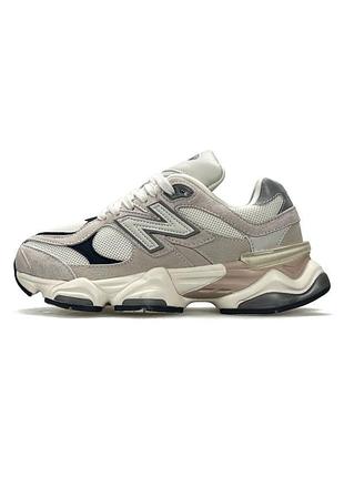 Кросівки чоловічі new balance 9060 beige grey navy