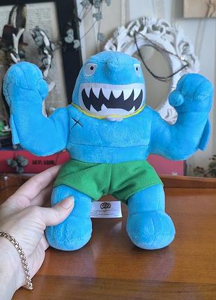 Мягкая игрушка акула траш thrash heroes of goo jit zu moose toys