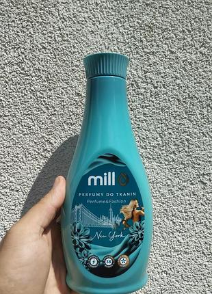 Парфумований ополіскувач для прання mill perfume & fashion new york 750 мл – концентрат, 38 прань