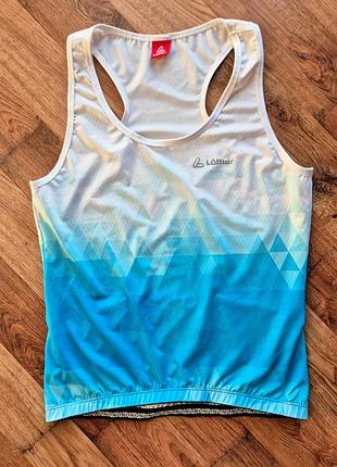 Жіноча велосипедна майка-борцовка löffler bike racerback top (m/l)