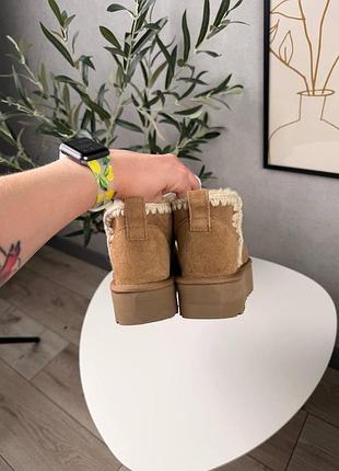 Ugg eskimo chestnut beige брак 2