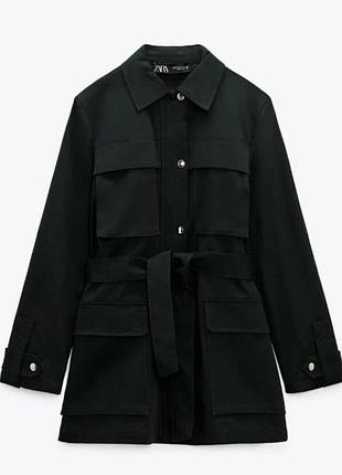 Парка котонова zara