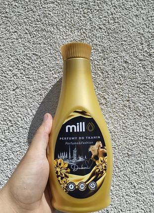 Парфюмированный ополаскиватель mill perfume & fashion dubai 750 мл – концентрат, 38 стирок, премиум аромат