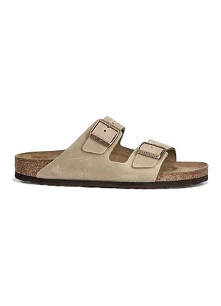 Чоловічі шльопанці birkenstock arizona бежевий 46 розмір