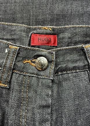 Оригинальный женский джинсы hugo boss 30 прямая средняя посадка made in italy
