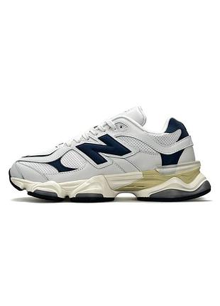 Кросівки чоловічі new balance 9060 white navy