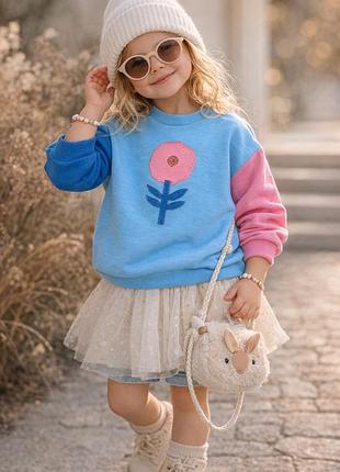 Кофтинка від green cotton — для маленьких мрійниць, які люблять бути стильними з дитинства  розмір 110-116