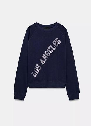 Кофта реглан світшот zara розмір с