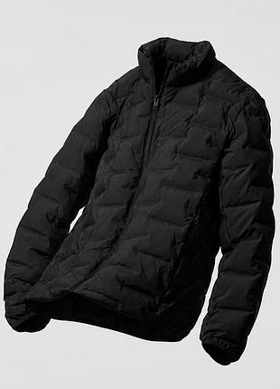 Куртка uniqlo puffertech розмір s, чорна, нова | product id: 485476