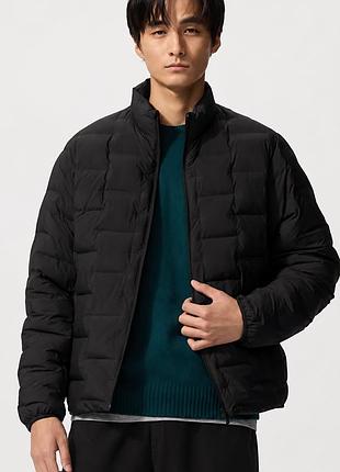 Куртка uniqlo puffertech розмір s, чорна, нова | product id: 485476