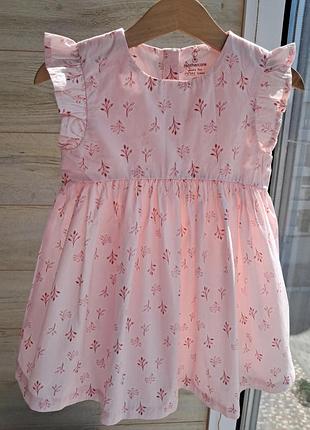 Платье mothercare хлопок  12-18 мес 1-1.5 года