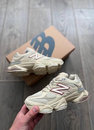 Стильні жіночі кросівки new balance 9060 'bone sparrow'