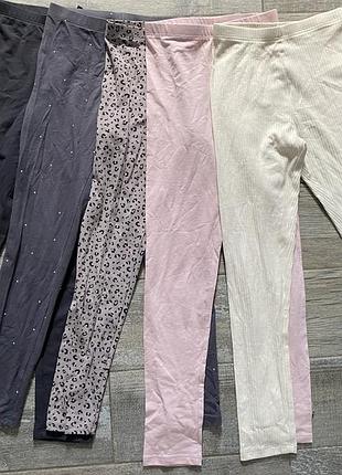 Набір дитячих лосин від h&m 134. (8-9р)
