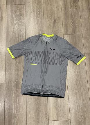 |l-m| чоловіче джерсі nw / велофутболка / велоджерсі northwave storm air
