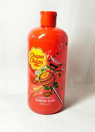 Пена для ванны с запахом арбуза chupa chups watermelon 500мл.