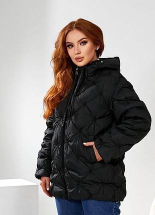 Куртка зима с капюшоном