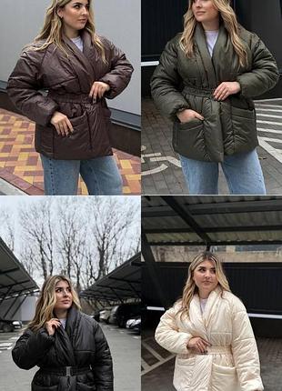 Куртка на синтепоне батал