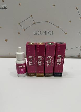 Zola зола фарба краска для бровей для брів