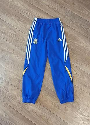 Колекційні спортивні штани adidas ffu збірної україни 2007 розмір л