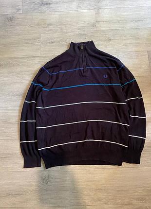 Кофта/напівзіп fred perry, фред пері м розмір 😮‍💨