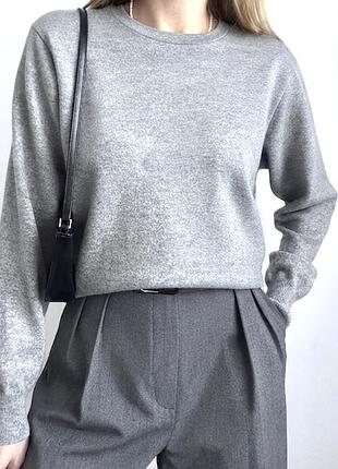 Базовый хлопковый джемпер uniqlo