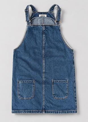 Джинсовий сарафан new look denim, розмір l (eu 42)