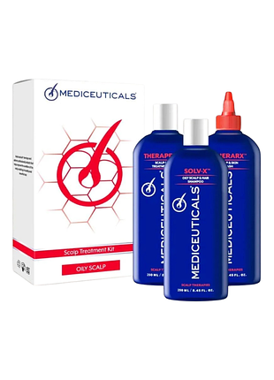 Набор для жирной кожи головы mediceuticals scalp treatment kit (oily scalp)